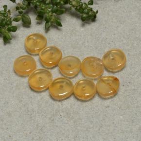 Gemme di Corniola Arancio Medio naturale da 3.70 ct, Forma fantasia, Trasparente