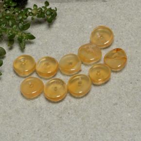 Gemme di Corniola Arancio Medio naturale da 3.70 ct, Forma fantasia, Trasparente