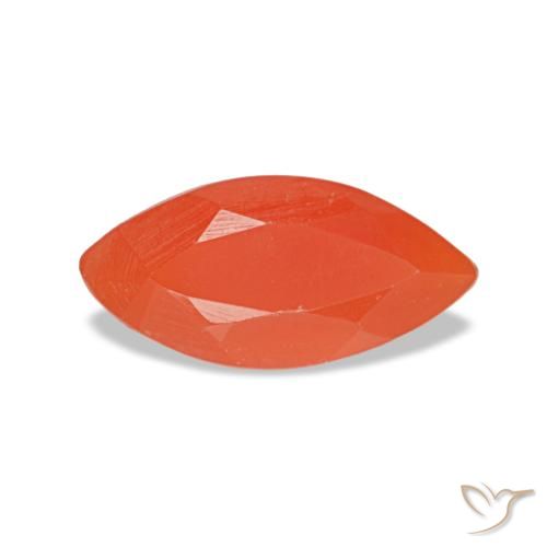 0.48ct rosso corniola, marchesa, traslucido