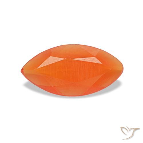 0.28ct arancione corniola, marchesa, trasparente