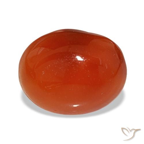 2.63ct rosso corniola, ovale, traslucido