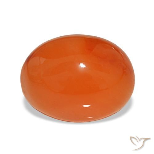 2.38ct rosso corniola, ovale, traslucido