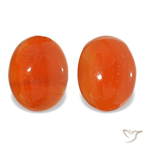 5.18ctw rosso corniola, ovale, traslucido