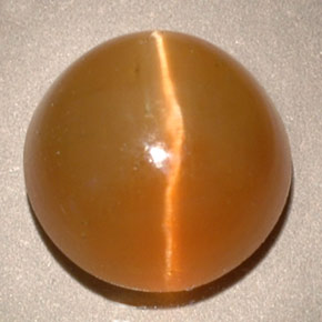 Cat's eye apatite naturale giallo da 3,62 ct, trasparente, trasparente/traslucido
