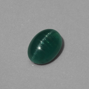 Apatite occhio di gatto Verde naturale da 1.80 ct, Taglio ovale, Traslucido