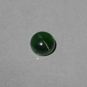 Apatite occhio di gatto Verde naturale da 2.01 ct, Taglio rotondo, Traslucido