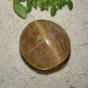 Opale Occhio di Gatto Marrone terroso naturale da 8.17 ct, Ovale, Traslucido