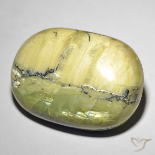 Opale Occhio di Gatto Terra Verde naturale da 30.92 ct, Ovale, Opaco
