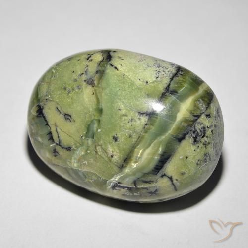 Opale Occhio di Gatto Terra Verde naturale da 21.32 ct, Ovale, Opaco