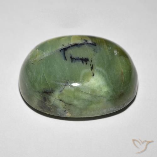 Opale Occhio di Gatto Terra Verde naturale da 18.89 ct, Ovale, Opaco