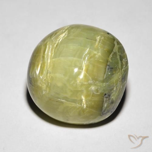 Opale Occhio di Gatto Terra Verde naturale da 10.64 ct, Ovale, Opaco