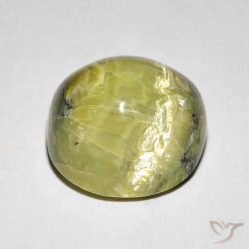 Opale Occhio di Gatto Terra Verde naturale da 10.64 ct, Ovale, Opaco