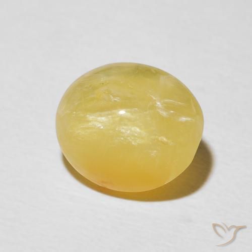 Opale Occhio di Gatto Dorato medio naturale da 3.13 ct, Ovale, Opaco