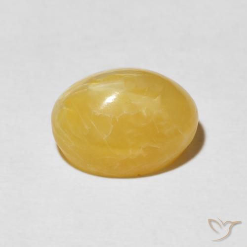 Opale Occhio di Gatto Arancio dorato naturale da 5.02 ct, Ovale, Opaco