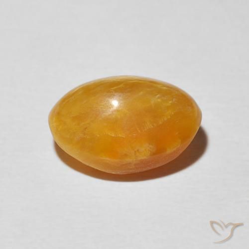 Opale Occhio di Gatto Arancio Scuro-Oro naturale da 2.93 ct, Ovale, Opaco