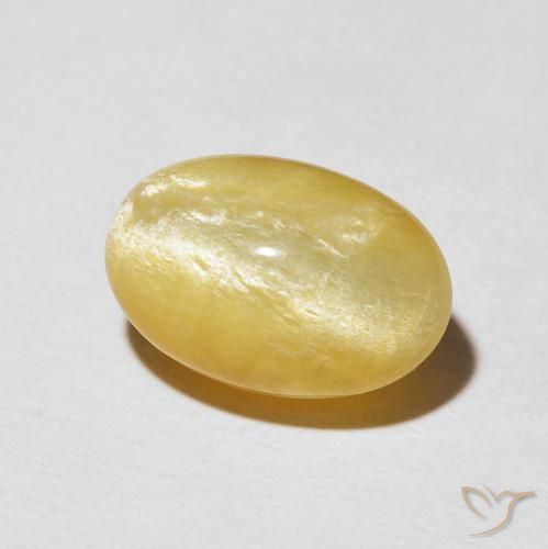 Opale Occhio di Gatto Oro medio naturale da 6.04 ct, Ovale, Opaco