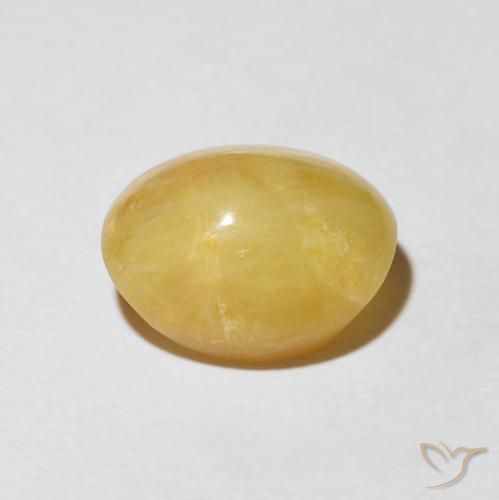 Opale Occhio di Gatto Dorato medio naturale da 5.55 ct, Ovale, Opaco