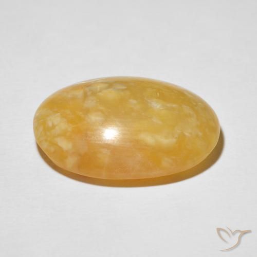 Opale Occhio di Gatto Oro medio naturale da 19.78 ct, Ovale, Opaco