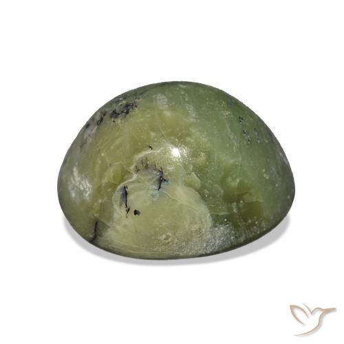 Opale Occhio di Gatto Verde terroso naturale da 3.41 ct, Ovale, Opaco