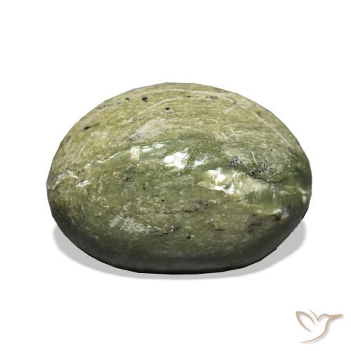 Opale Occhio di Gatto Terra Verde naturale da 4.77 ct, Ovale, Opaco