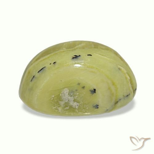 Cat's eye opal naturale multicolore da 3,73 ct, taglio ovale, opaco