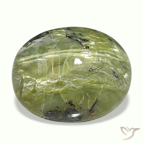 Cat's eye opal naturale multicolore da 11,26 ct, taglio ovale, opaco