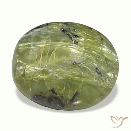 Cat's eye opal naturale multicolore da 11,26 ct, taglio ovale, opaco