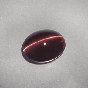 Scapolite occhio di gatto Marrone scuro naturale da 4.26 ct, Taglio ovale, Traslucido