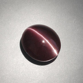Cat's eye scapolite naturale marrone da 4,00 ct, taglio ovale, opaco