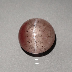 Cat's eye scapolite naturale marrone da 2,23 ct, trasparente, trasparente/traslucido