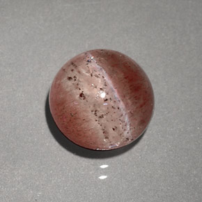 Cat's eye scapolite naturale marrone da 2,23 ct, trasparente, trasparente/traslucido
