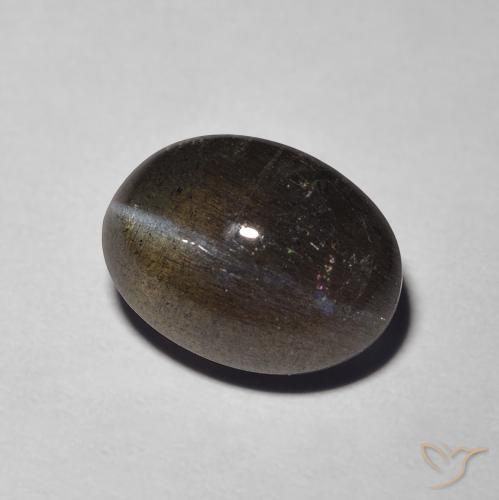 Scapolite occhio di gatto Marrone naturale da 2.94 ct, Ovale, Traslucido