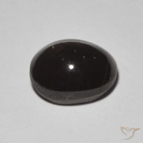 Scapolite occhio di gatto Nero naturale da 2.24 ct, Ovale, Traslucido