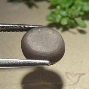Scapolite occhio di gatto ombra marrone naturale da 3.07 ct, Rotondo, Traslucido