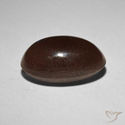 Scapolite occhio di gatto ombra marrone naturale da 2.12 ct, Ovale, Traslucido