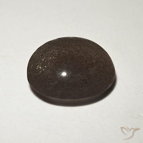 Cat's eye scapolite naturale marrone da 1,50 ct, taglio rotondo, traslucido