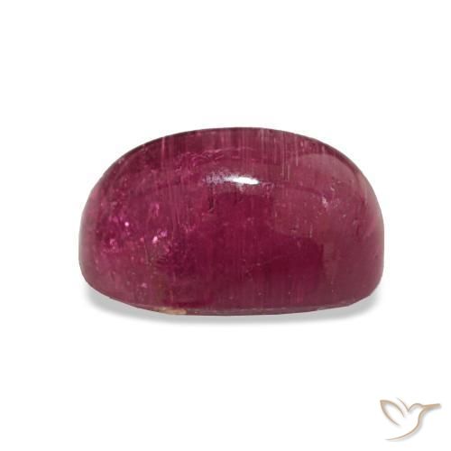 Tormalina occhio di gatto Rosa violetto naturale da 3.03 ct, Taglio a cuscino, Traslucido