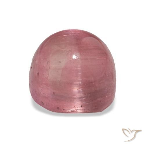 Tormalina occhio di gatto Rosa scuro naturale da 2.73 ct, Taglio ovale, Trasparente