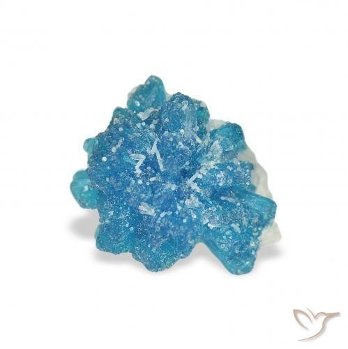 Cavansite Blu naturale da 1.14 ct, Taglio a fantasia, Opaco