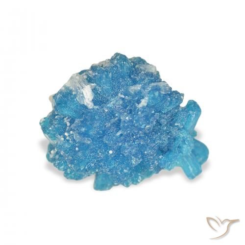 3.56ct Naturale Yale Blue Cavansite, Taglio a fantasia, Opaco