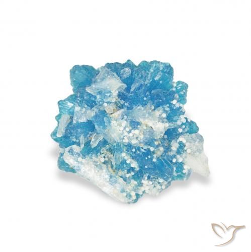 1.06ct Naturale Yale Blue Cavansite, Taglio a fantasia, Opaco