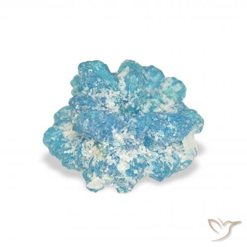 1.53ct Naturale Yale Blue Cavansite, Taglio a fantasia, Opaco