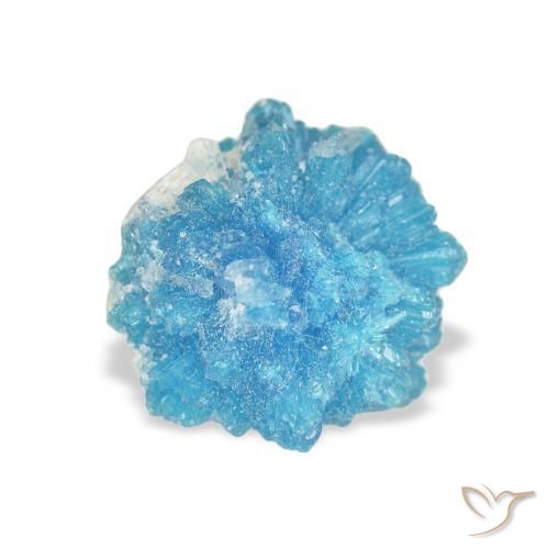 Cavansite Yale Blue naturale da 1.90 ct, Taglio a fantasia, Opaco