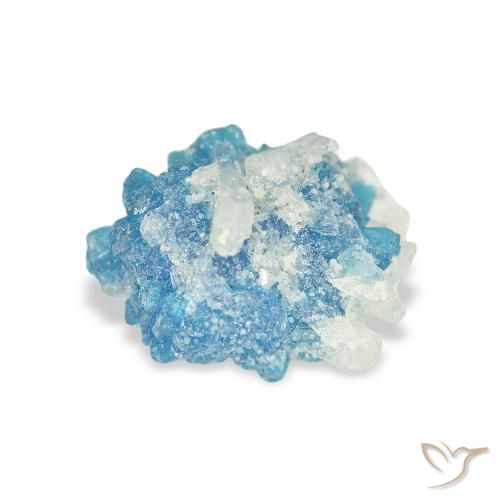 1.86ct Naturale Yale Blue Cavansite, Taglio a fantasia, Opaco
