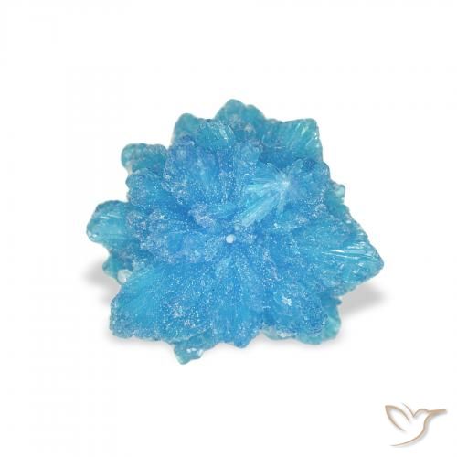 1.29ct Naturale Yale Blue Cavansite, Taglio a fantasia, Opaco