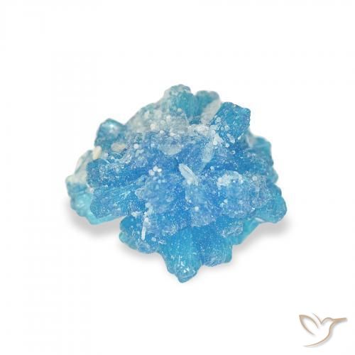 Cavansite Yale Blue naturale da 1.29 ct, Taglio a fantasia, Opaco