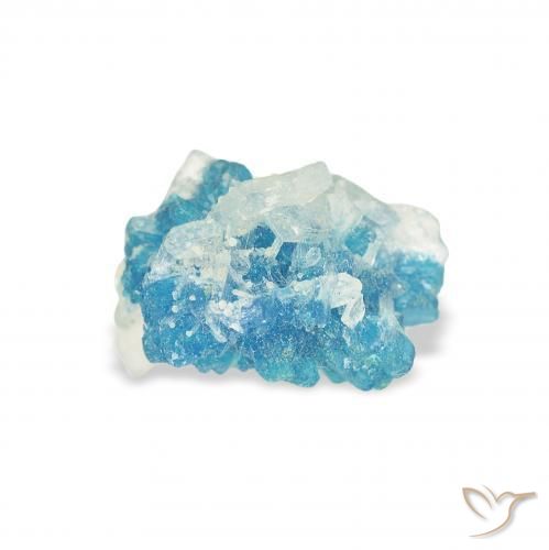 Cavansite Blu naturale da 1.11 ct, Taglio a fantasia, Opaco