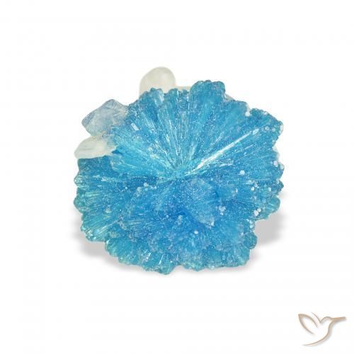 Cavansite Blu naturale da 1.99 ct, Taglio a fantasia, Opaco