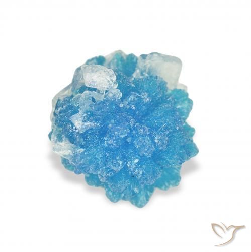 Cavansite Blu naturale da 1.76 ct, Taglio a fantasia, Opaco