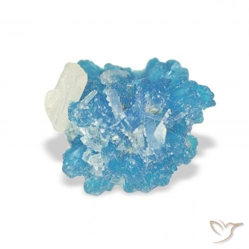 Cavansite Blu naturale da 1.51 ct, Taglio a fantasia, Opaco